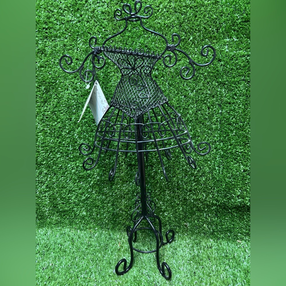 Sheffield Home Black Wire Jewelry Organizer